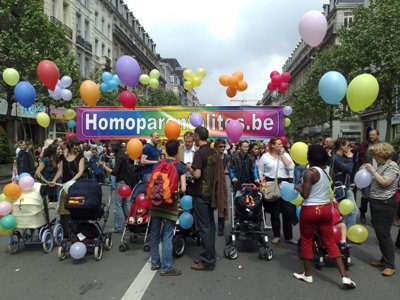 В столице Бельгии прошел нетрадиционный парад