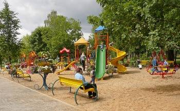 На детской площадке в Крыму пострадали дети из России