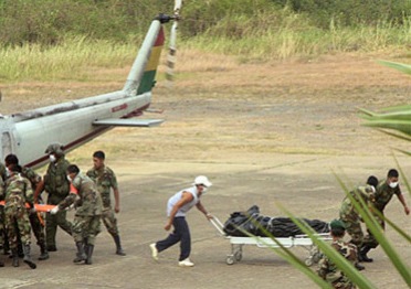 Пассажир выжил в джунглях после авиакатастрофы