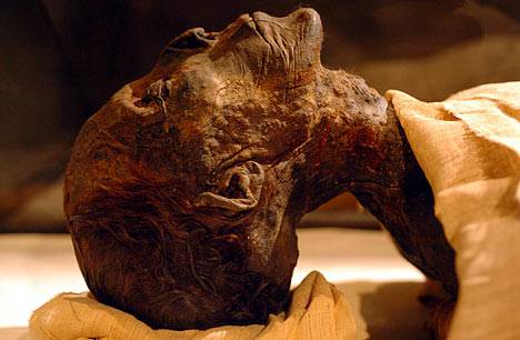 В Перу нашли мумию на улице