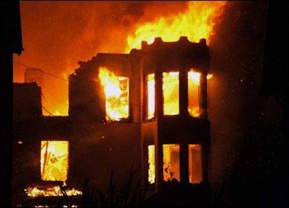 В Хургаде сгорел отель «Жасмин»