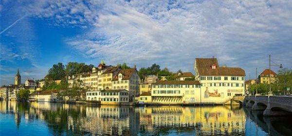 Швейцария: вода и города