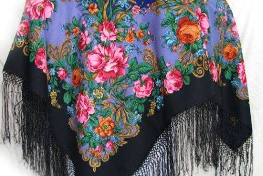 Павловопасадский платок — самый русский сувенир