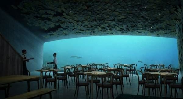 В Норвегии откроют самый большой подводный ресторан в мире