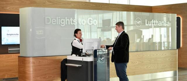 Lufthansa открыла пункт выдачи ланч-боксов в аэропорту Мюнхена