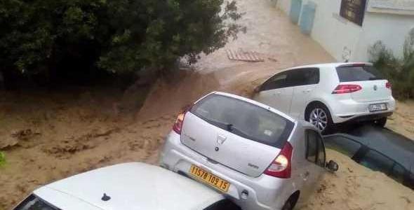 ​Сильнейшее наводнение произошло в Тунисе